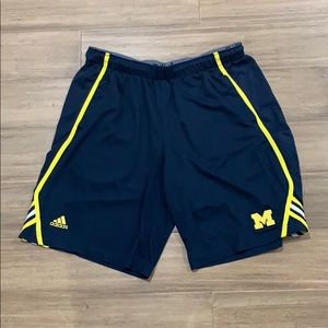 Michigan Adidas Basketball Shorts Men’s size L